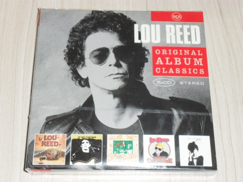 Box Lou Reed - Álbum original Classics 1 (5 CDs europeos)