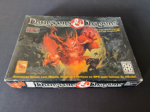 Jogo De Tabuleiro Dungeons And Dragons Grow Novo Único Rpg