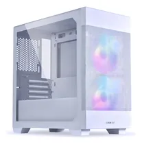Comprar CASE Lian Li Lancool de malla blanca con 2 ventiladores, 205 m, 140 mm
