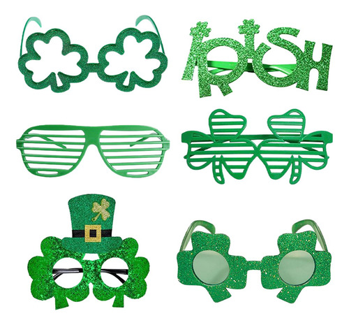 6 Paquetes De Regalos De Fiesta De Gafas Del Día De San