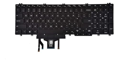 Keyboard For Dell Latitude 5500 5501 5510 5511, Precisi...