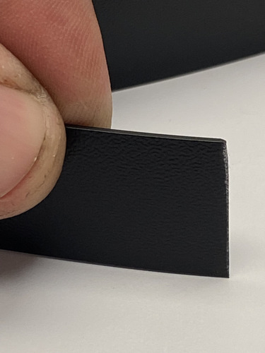 Cubre Canto Pvc Negro 19mm X 1mm Cintilla 100 Metros