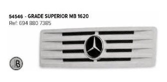 Parrilla Superior Mercedes Benz 1620 M96 Gris Importada