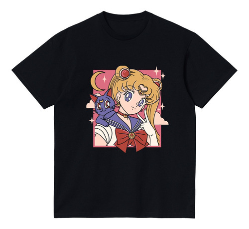 Remera Algodon Sin Género - Sailor Moon Aesthetic 002