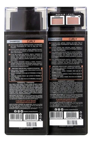 Kit Truss Curly Duplo - Shampoo E Condicionador 300ml
