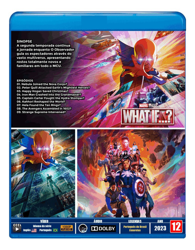 Blu-ray Série What If? - 2ª Temporada - Dublado/legendado