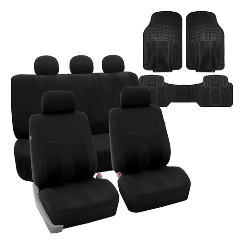 Fh Group Llamativas Fundas De Asiento A Rayas Juego Completo