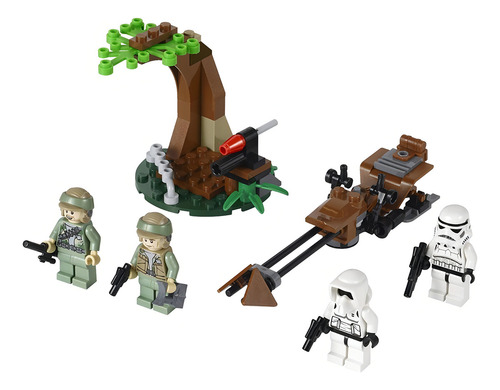 Lego Star Wars Endor Rebel/imperial Trooper 9489 - 77 Pz