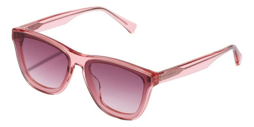 Gafas de sol Hawkers Lifestyle One Downtown One size, diseño Pink con marco de acetato de celulosa color rosa, lente rosa de nailon tr18 degradada, varilla rosa de acetato de celulosa