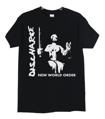 Polera Discharge New World Order Metal Abominatron