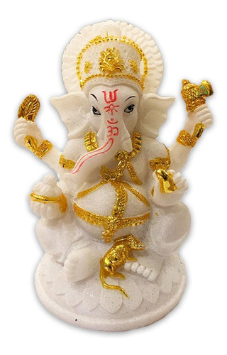 Dios Ganesh Blanca  / Ambienteyaromas