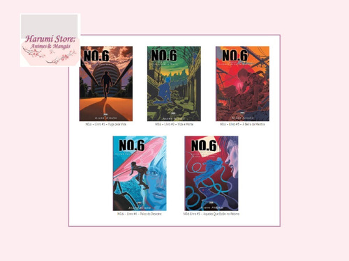 Coleção Mangás Yaoi: No.6 Livro Vols. 1 Ao 5 (em Português) (Usado)
