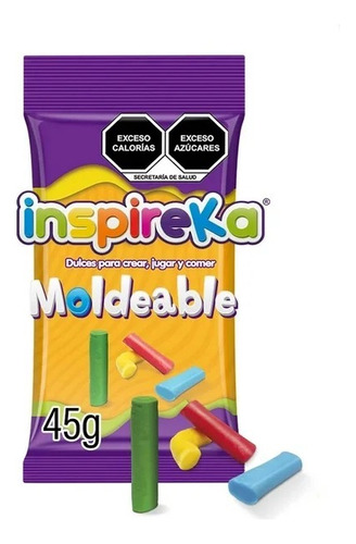 Dulces Inspireka Surtido 5 Presentaciones Caja Con 4pz C/u