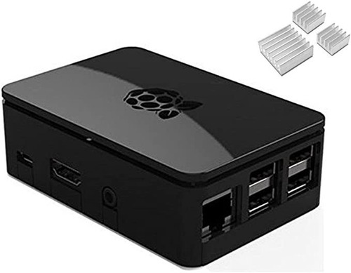 Negro Protector De Case/caja/caja Para Raspberry Pi Modelo .