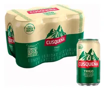 Comprar Cerveza Cusqueña Trigo Lager Six Pack 12 Lata De 473 Ml