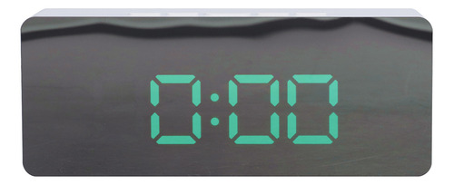 Reloj Despertador Led Con Espejo Digital Con Modo Snooze Par