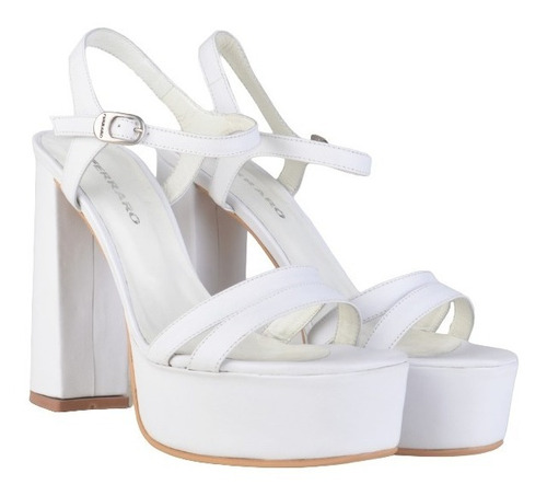 Imagen 3 de 6 de Zapatos Sandalias De Cuero De Mujer - Zaino - Ferraro
