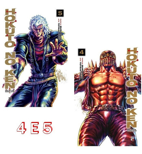 Hokuto No Ken 4 E 5 Fist Of North Star! Jbc! Novo Lacrado