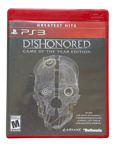 Dishonored  -  Game Of The Year Edition  -  Ps3  -  Físico