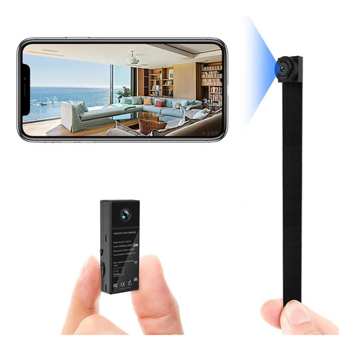 Boveila Cámara Espía Cámara Oculta Nanny Cam, Wi-fi Mini 108