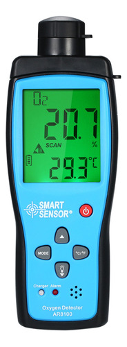 Sensor Inteligente Medidor De Oxígeno Digital Portátil Autom