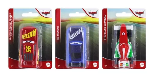 Disney Carros - Pack 05 Miniaturas - Mcqueen Original Mattel