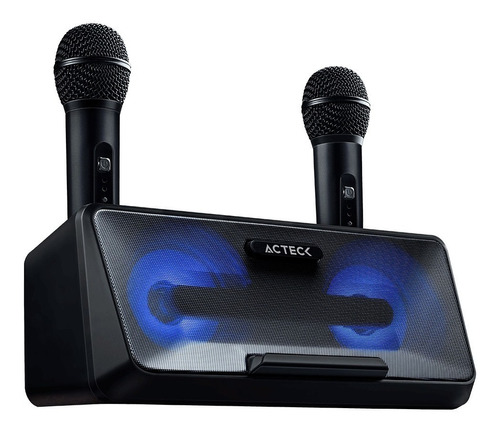 Sistema De Audio Karaoke Con 2 Microfonos Home Kar Spk-1 /vc