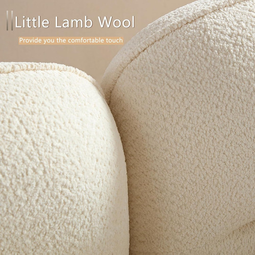 Sofa Seleccional De Nube Gran Tamaño 110p Blanco Yopeng