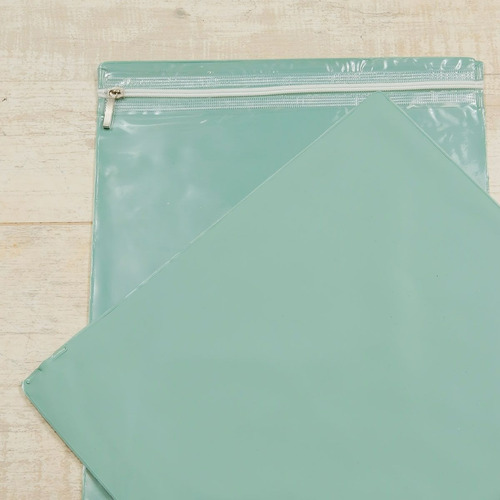 Kit 5 Saquinhos Maternidade Multiuso Necessaire Organizador Cor Verde Desenho Do Tecido Liso