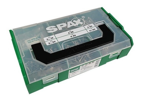 Maletin Spax Mini L-boxx Caja Con 700 Tornillos Y 3 Puntas