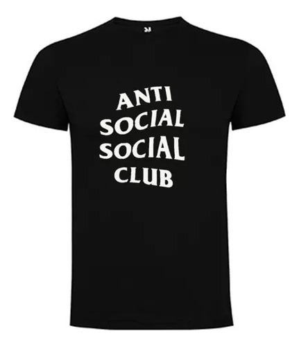 Remera - Anti Social Club - Algodón