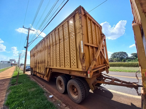 Carreta Rodotrem Cana Picada 2008 Tombo Esquerdo 12,5 C/pneu
