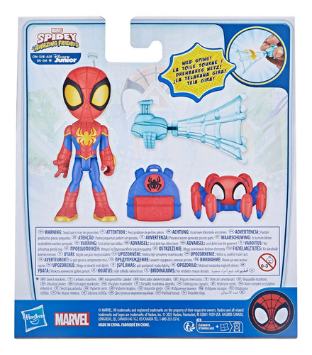 Marvel Spidey Amazing Friends Web Spinners 10 Cm Hasbro