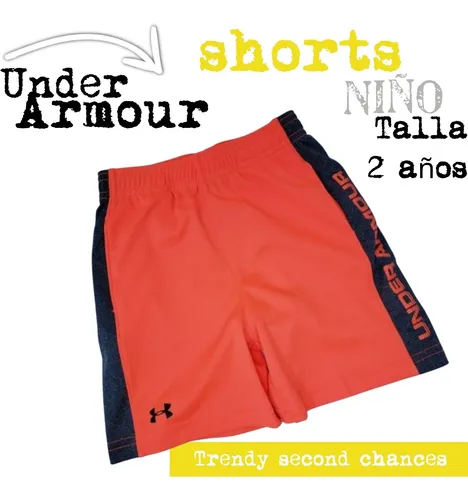 Short Under Armour Naranja Ni o. La Segunda Bazar