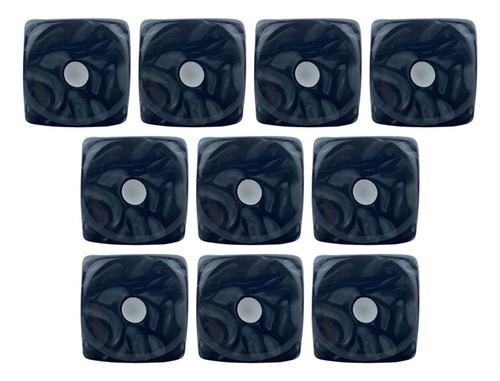 10pcs Juego De Dados De 6 Caras Dados