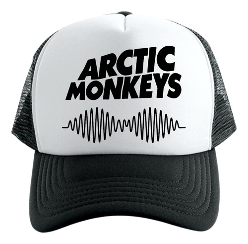 Gorra Tipo Trucker Negra Arctic Monkeys