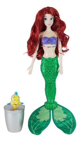 Boneca Ariel Que Canta Disney Store 40cm 2015