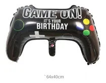 Comprar Globo Metálico Gamer Jugador Feliz Cumpleaños 64x40cm