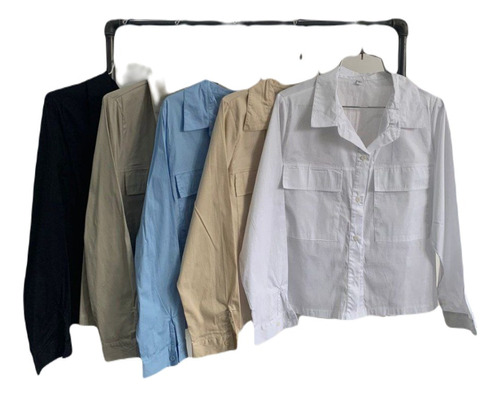 Camisas Confort Hemosos Colores Rayon Twill Talles L-xxl Js 