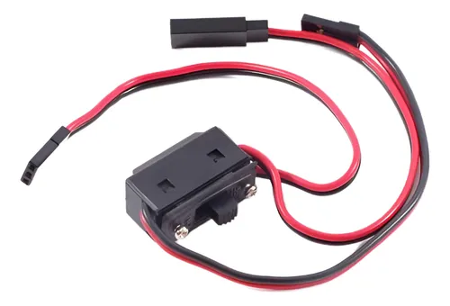 Switch Interruptor Llave Para Receptor Tipo Futaba Hitec Jr