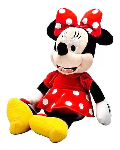 Pelúcia Minnie 45cm Com Som Disney Multikids