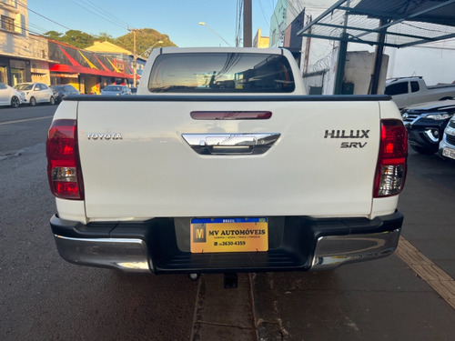 Imagem 6 de 15 de Toyota Hilux Srv 2.8 Branco 2016
