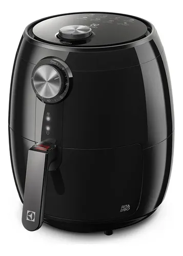 Air fryer Elétrica Fritadeira Sem Óleo Electrolux 3,2L Cesto Remo...