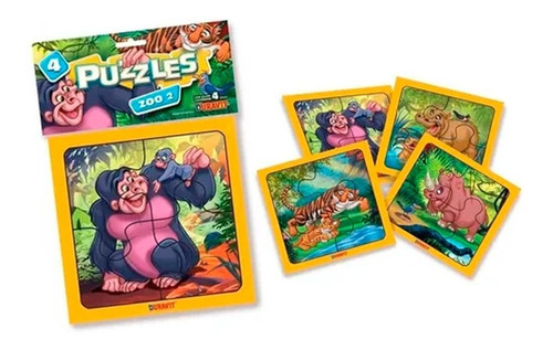 Duravit Puzzle Zoo 2  4pzs. 022