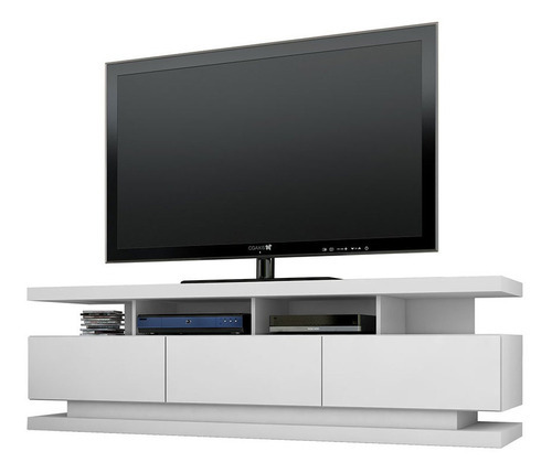 Rack Vivare Para Tv Até 70 Branco Acetinado