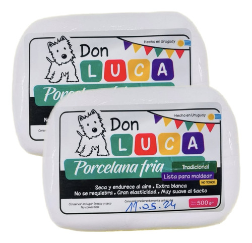 Masa De Porcelana Fría Don Luca 1k. Producto 100%uruguayo !