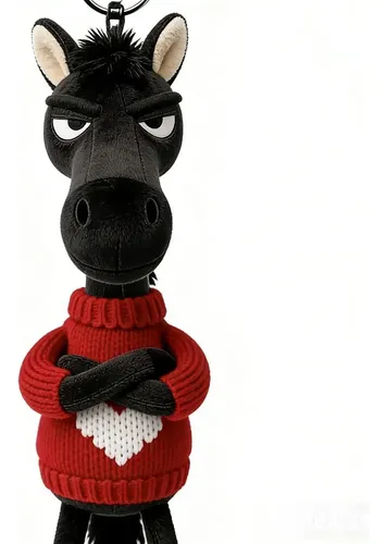 Peluche De Caballo Suave Para El Año Del Caballo 2026 – Muñeco De Felpa De 25 Cm Para Niños Y Adultos, Decoración Para Escritorio Y Sofá
