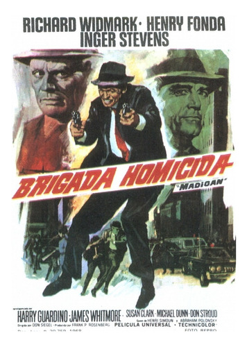Dvd Madigan | Brigada Homicida (1968)
