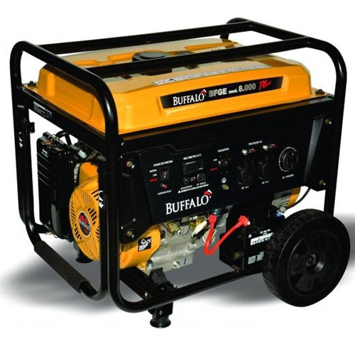 Gerador De Energia À Gasolina Buffalo Bfge 8.000 Plus 8kva P