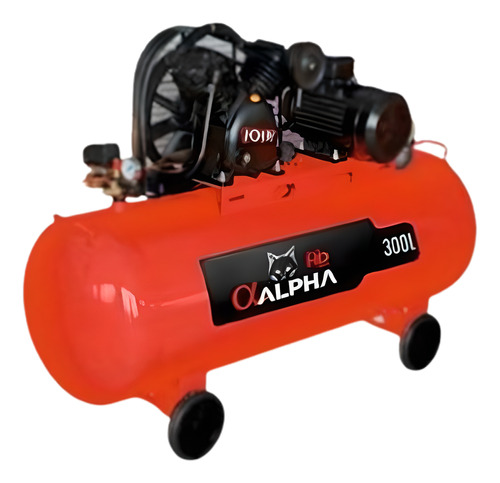 Compresor Alpha 4hp 250lts Caudal 360l/min - Ynter Industria